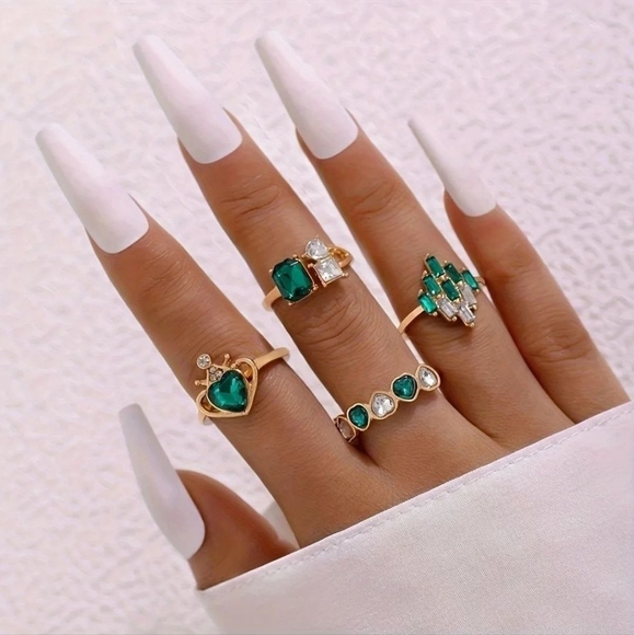 RINGS 4 PIECES - Picture 3 of 5